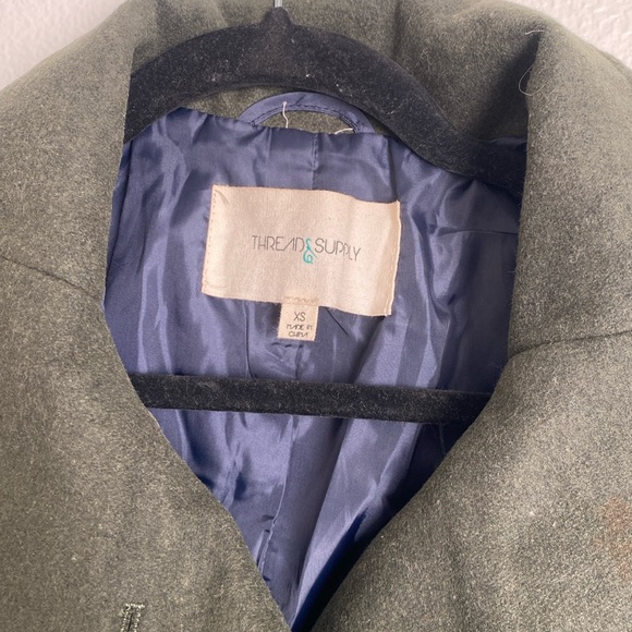 Thread & Supply Double Breasted Pea Coat - Picture 6 of 9